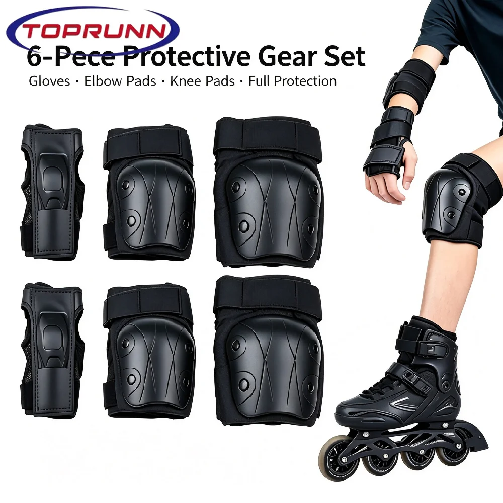 Youth Cycling Gear - Rodilleras, coderas y protectores de muñeca