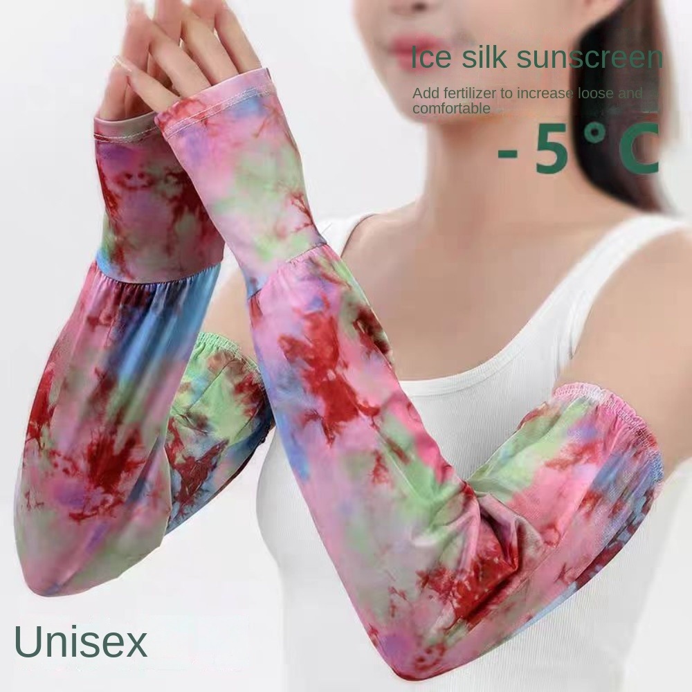 Cycling Gloves - Mangas Largas de Seda Helada con