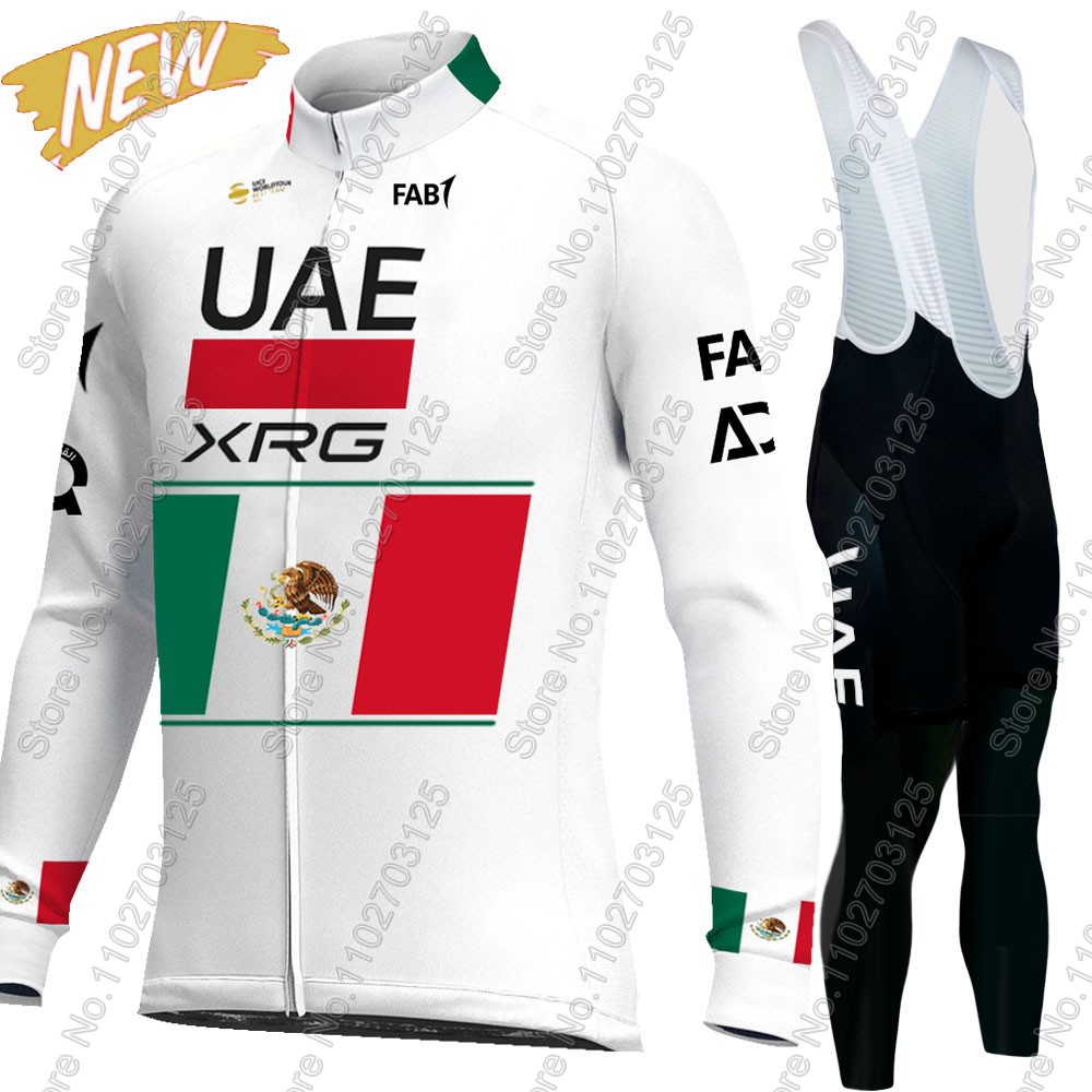 Cycling Gear Uae - Conjunto de Jersey de ciclismo del