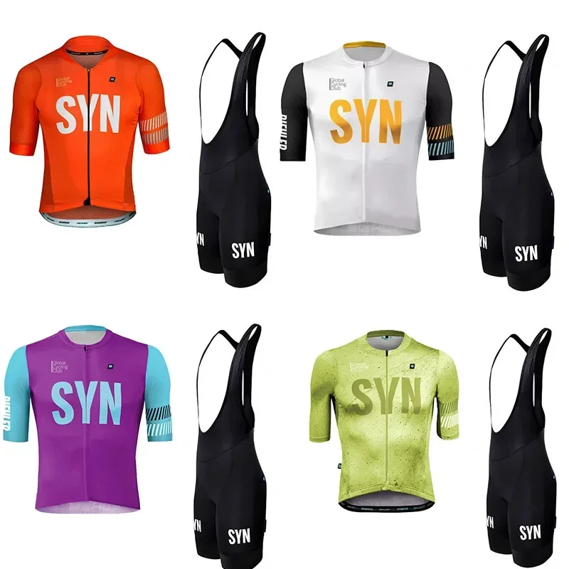Cycling Bib Shorts - Ropa de ciclismo SYN para hombre,