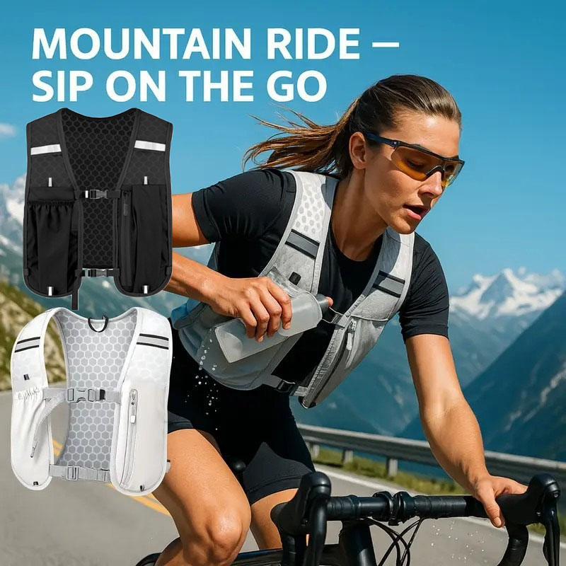 Cycling Gear For Men - Chaleco deportivo unisex, resistente al agua