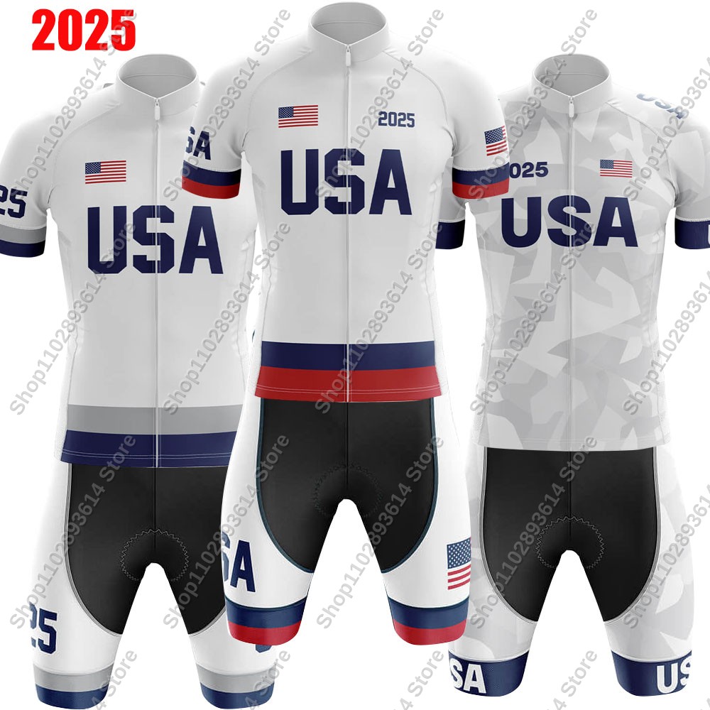 Cycling Gear Uae - Conjunto de Jersey de ciclismo 2025,