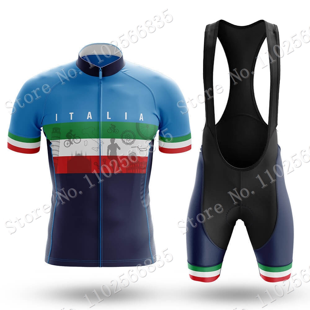 Cycling Gear Italy - Conjunto de ropa de ciclismo para