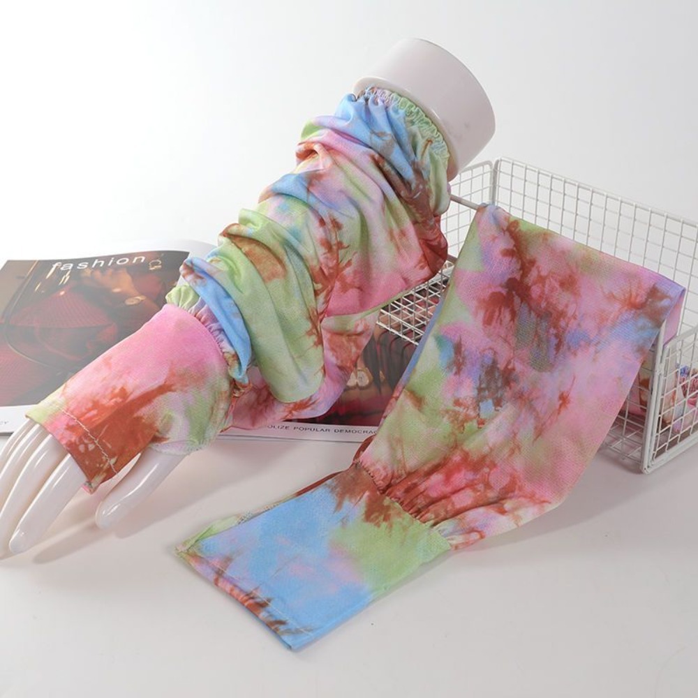 Cycling Gloves - Mangas Largas de Seda de Hielo