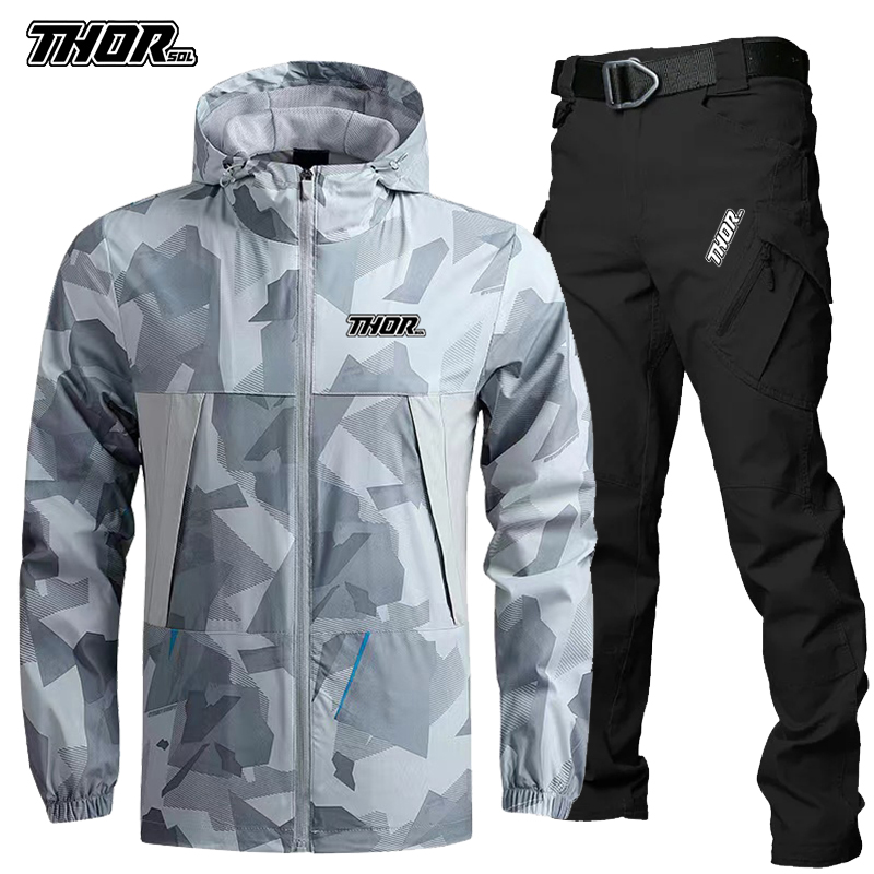 THORSOL-Conjunto De Jersey De  - Cycling Gear Brands reseña y precio