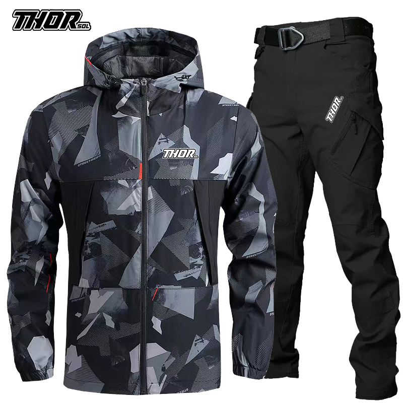 THORSOL-Conjunto De Jersey De  - Cycling Gear Brands reseña y precio