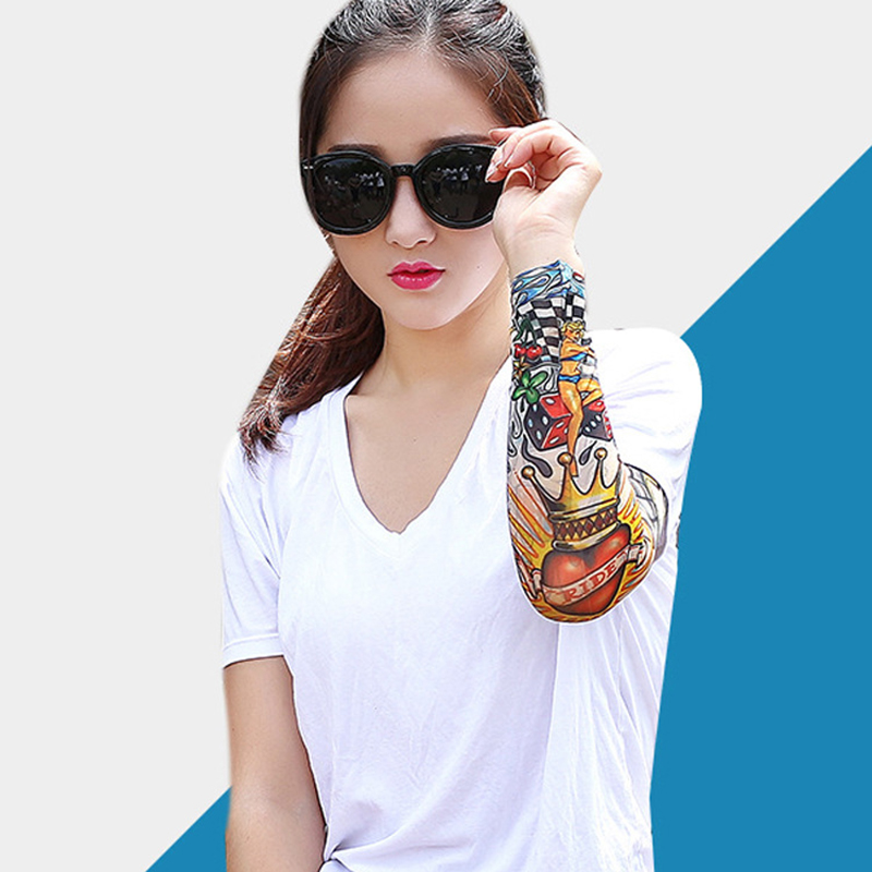 Manga de tatuaje de verano, cu - Cycling Gloves reseña y precio
