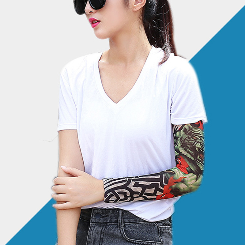 Manga de tatuaje de verano, cu - Cycling Gloves reseña y precio