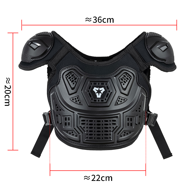 Armadura corporal para motocic - Cycling Gear Kids reseña y precio