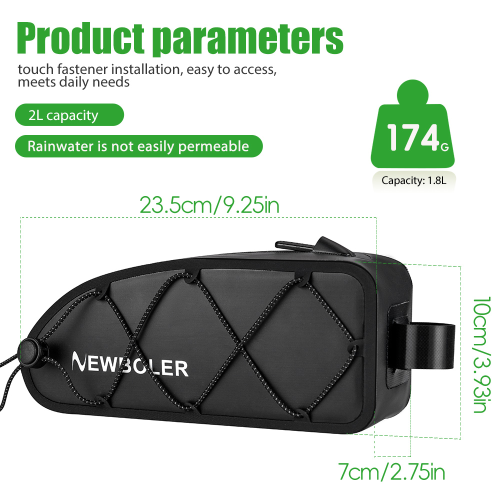 Bolsa para bicicleta NEWBOLER  - Cycling Gear Duffle reseña y precio