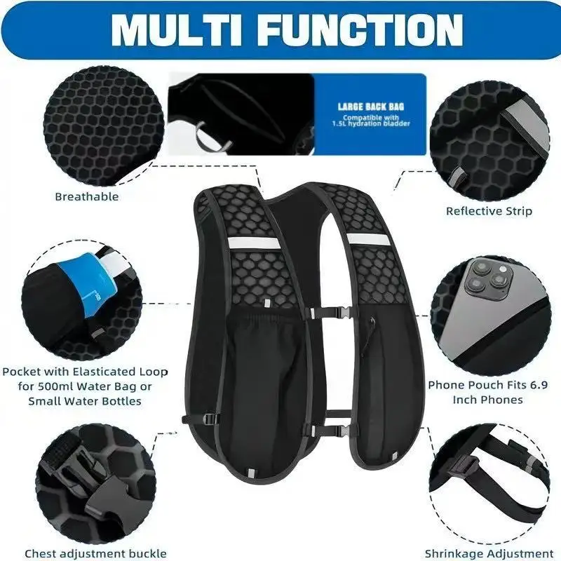 Chaleco deportivo unisex, resi - Cycling Gear For Men reseña y precio