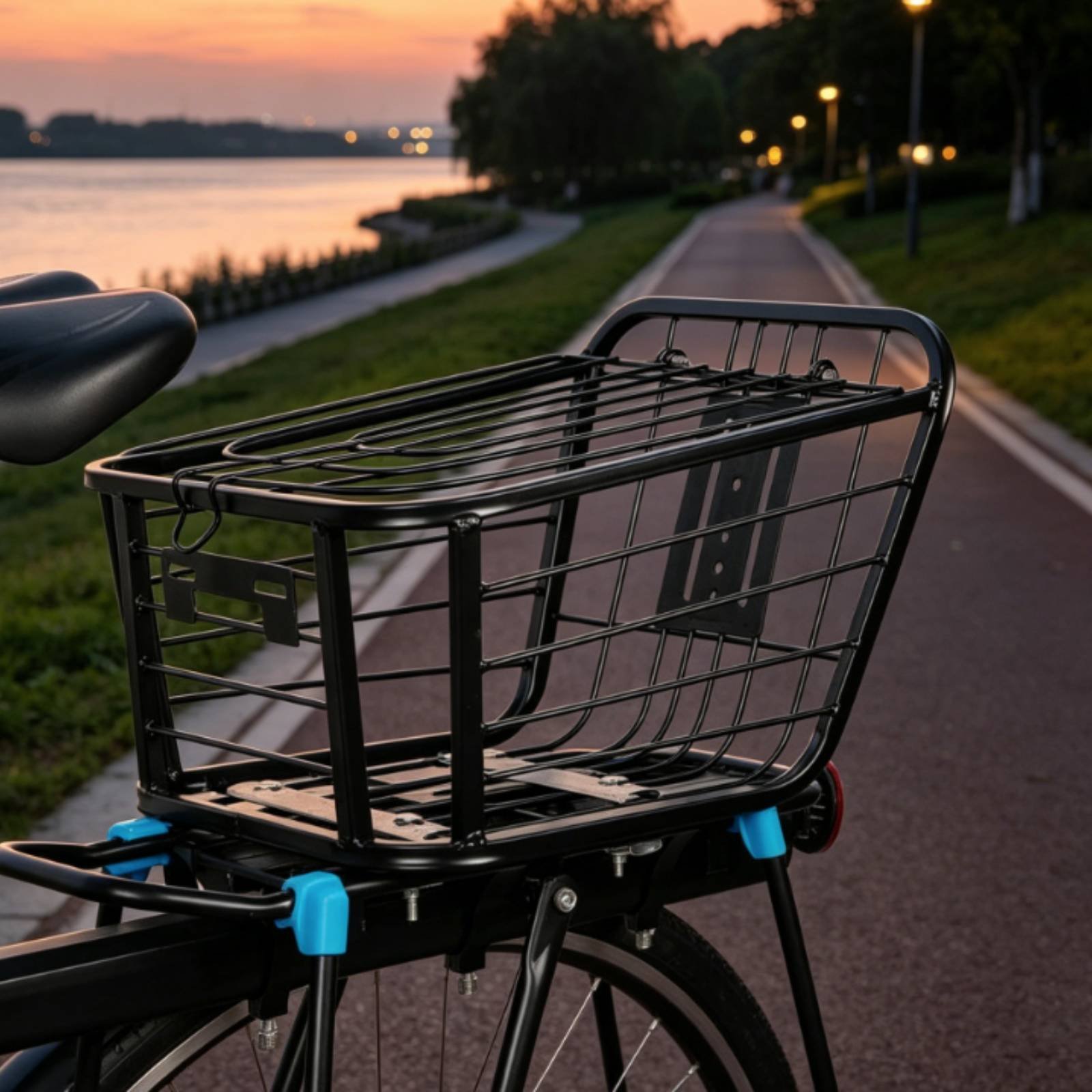 Cesta trasera plegable para bi - Cycling Gear For Commuting reseña y precio