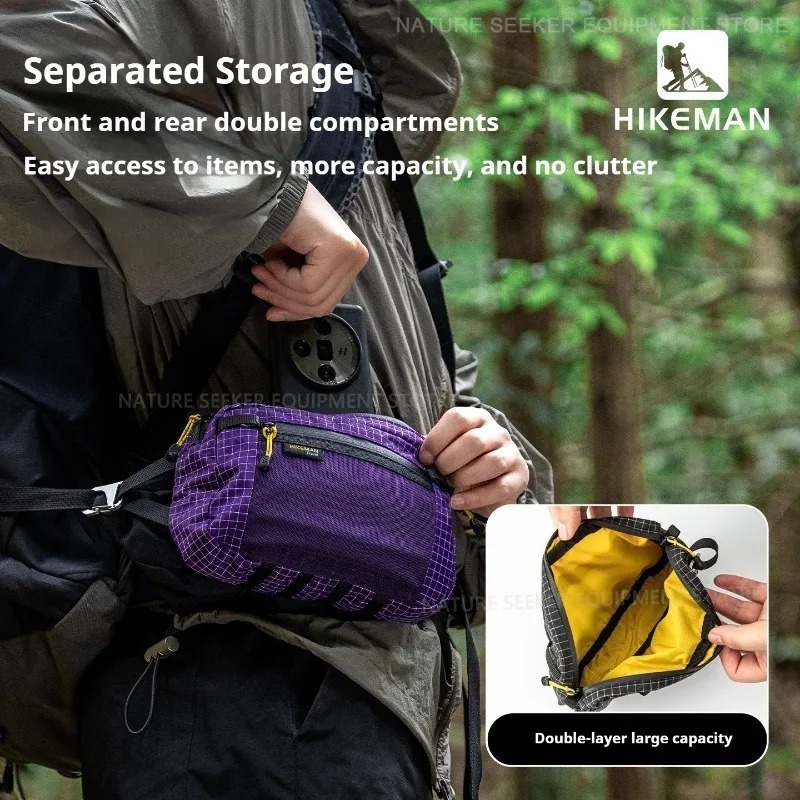 HIKEMAN-riñonera táctica UHMWP - Cycling Gear Duffle reseña y precio