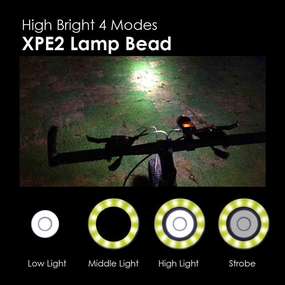 Juego de Luces LED Recargables - Cycling Gear For Commuting reseña y precio