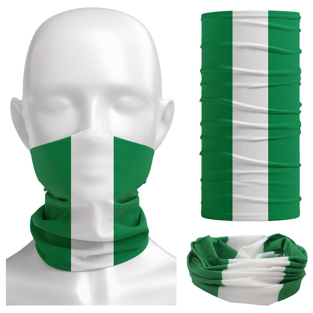 Pañuelo con bandera de Nigeria - Cycling Gear For Men reseña y precio